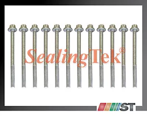 Fit Subaru EJ20T EJ25D EJ25T DOHC Cylinder Head Bolt Set kit EJ255 EJ257 engine - Foto 1 di 1