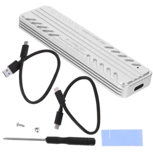 M.2-Gehäuse M.2 Externes Gehäuse M.2-zu-USB- -C-Adapter-Festplattengehäuse - Afbeelding 1 van 12