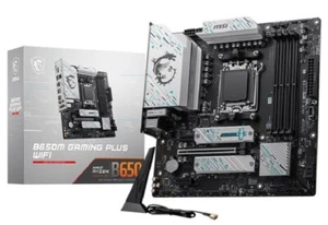 MSI AMD B650M GAMING PLUS WIFI AM5 DDR5 Micro ATX Gaming Motherboard - Picture 1 of 5