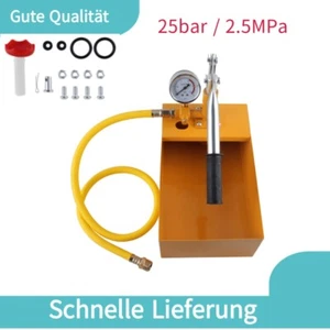 Abdrückpumpe Prüfpumpe Druckprüfpumpe Befüllpumpe Manuelle Druckprüfpumpen 2.5MP - Bild 1 von 11