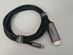 Ugreen USB C 3.1 to HDMI Cable 4K 60Hz Type C to HDMI Thunderbolt 3 Compatible