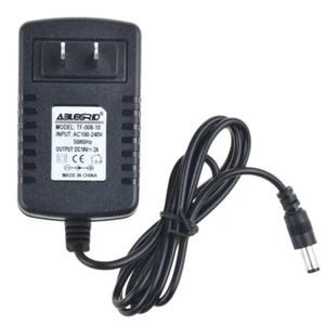 10V 2A AC/DC ADAPTER Charger Power Supply Cord plug tip size 5.5mm/2.5mm Center+ - Picture 1 of 4