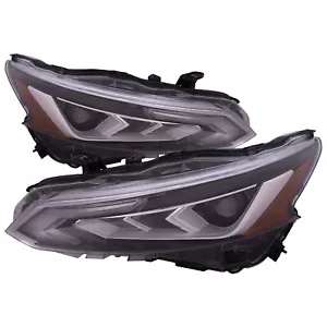 Headlight LED CAPA Certified Pair For 2019-2022 Nissan Altima - Picture 1 of 5