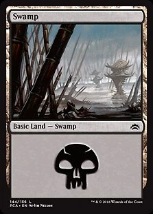 MTG - Swamp (144), Planechase Anthology - Image 1 of 1