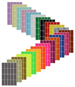 Rectangular Stickers 1.57 x 0.75 Inch for Inventory File Folders Labels 480 Pack - Picture 1 of 11