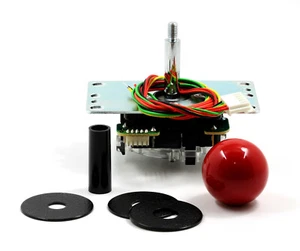 JLF-TP-8YT-SK Original Sanwa Joystick & Ball Top & Shaft Sleeve Harness NEW  - Picture 1 of 64