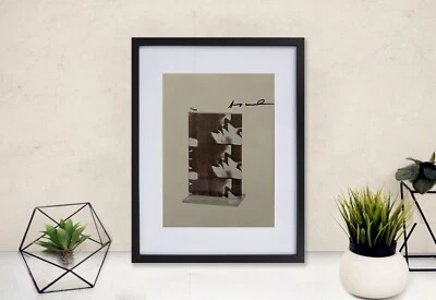 Andy Warhol Hand-Signed Original Print With COA and +$3,500 USD Appraisal - Image 1 of 4