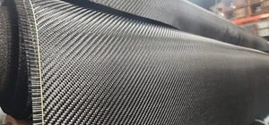Tela de fibra de carbono de 10 yardas 3k 200gsm 50" 2x2 tejido de sarga *OFERTA* FL - Imagen 1 de 5