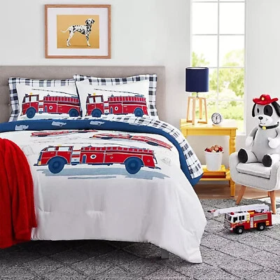 Member's Mark Firefighter, Full 8-Piece Kids Bedding Comforter Set - Image 1 of 2