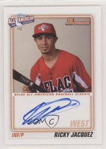 2011 Bowman Draft Aflac All-American Ricardo Jacquez Ricky #AFLAC-RJ Auto