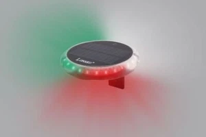 Ayuno Lonako LED Luz de Posición Barcos Batería Incorporada, 3 Colores Rojo Verde Blanco - Imagen 1 de 12