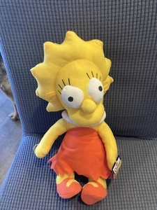 Bart Simpson Krusty & Lisa Simpson Plush Doll Nanco Plush Stuffed Animal Toy 16” - Picture 1 of 11