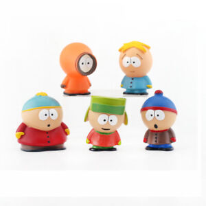 5 Pcs Set South Park Characters Kenny Stan Eric Action Figures Doll Toys Gift