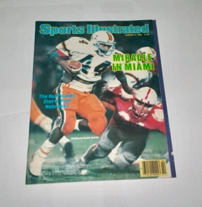 1984 NO LABEL Sports Illustrated MIAMI HURRICANES win 1st NATIONAL TITLE ! - Picture 1 of 1