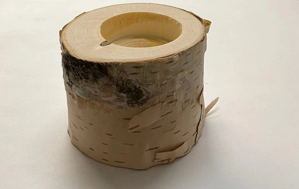 Handmade Birch Mini Tealight Holder (6 Pack) - Image 1 of 1