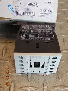 EATON DILM7-10 CONTACTOR XTCE007B10TD - SPEDIZIONE GRATUITA - Foto 1 di 2