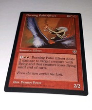 Magic The Gathering MTG Mirage Burning Palm Efreet