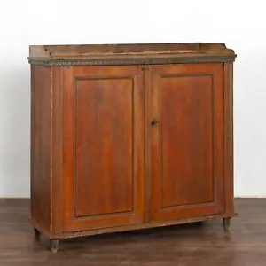 Original Red Painted Swedish Sideboard Cabinet, circa 1800-20 - Picture 1 of 9