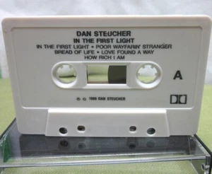 DAN STEUCHER In First Light cassette tape Bread of Life 1988 Image of God no art - Picture 1 of 2