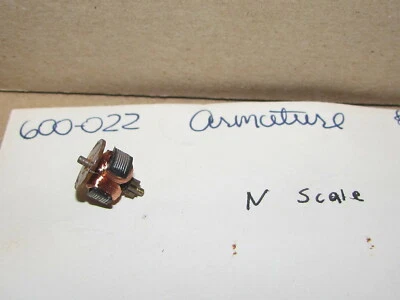 PART# 1701-079 OR # P-600-022 N SCALE MOTOR ARMATURE BY AHM RIVAROSSI LIMA NEW - Image 1 of 4