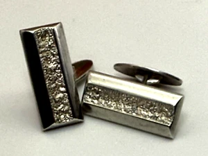 Vintage Sterling Silver Cufflinks 925 Jewellery 8.26g - Picture 1 of 7