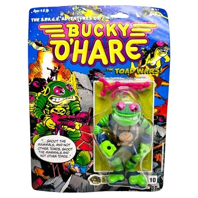 Vintage Storm Toad Trooper Action Figure Space Adventures Bucky O'Hare 1990 New - Image 1 of 4