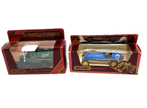 2 x MATCHBOX Y-3 1912 Ford Model T Tanker & Y-14 1935 ERA RIB - Picture 1 of 9