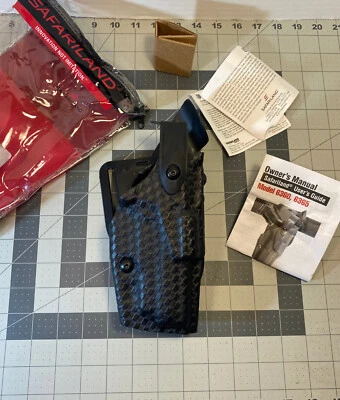 Safariland 6360 ALS/SLS Level-3 STX Basket RH Duty Holster, SIG P229R DAK w RAIL - Image 1 of 4
