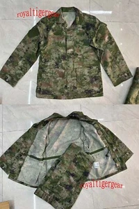 China PLA Type 21 Xingkong Starry Sky Woodland Camo Shirt Pants Uniform set - Picture 1 of 3