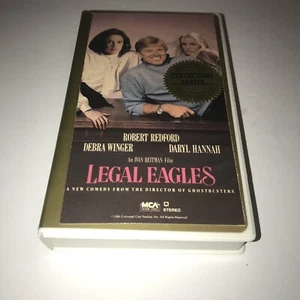 Rare Original 1986 Legal Eagles VHS Collectors Series Clamshell Vintage Retro - Picture 1 of 10