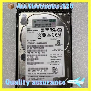 Disque dur HP 2 To 765466-B21 12G SAS 7,2K tr/min 2,5" 512E 765873-001 765452-002 - Photo 1/4