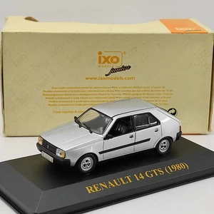 IXO 1:43 RENAULT 14 GTS 1980 Silver Alloy Car Model with Minor Flaws - Picture 1 of 19