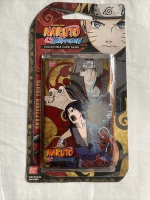 1 PAQUETE DE REFUERZO NARUTO SHATTERED TRUTH BLISTER TCG CCG ITACHI & SASUKE RARO FUERA DE STOCK Foto 1 de 2
