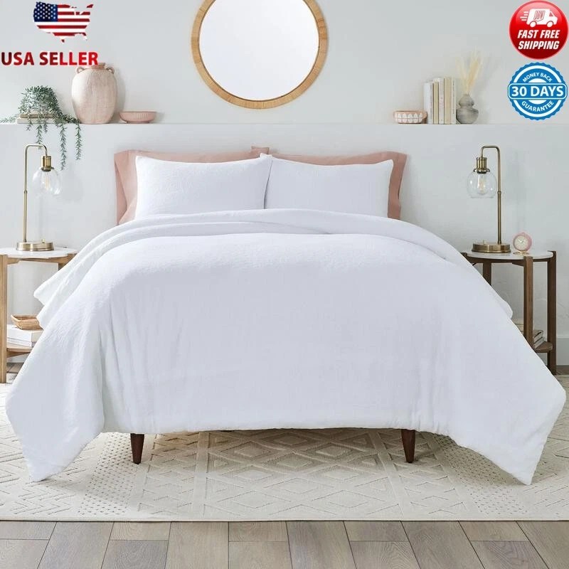 Juego de Edredón 3 Piezas Floral Paisley Matelasse Sobre Shams Completo/Reina Nuevo Foto 1 de 4