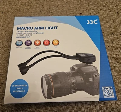 Macro Arm Light For Macro Photography, Cold Shoe Mount For Cameras, Adjustable - Image 1 of 3