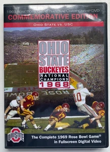 Ohio State Buckeyes 1969 DVD - Juego Rose Bowl vs USC - Imagen 1 de 5