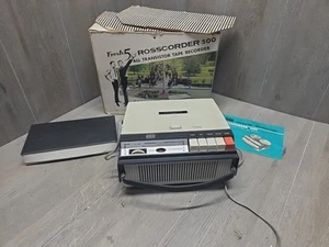 Vtg Ross Rosscorder 500 Solid State Reel to Reel Tape Recorder Parts Repair - Picture 1 of 12