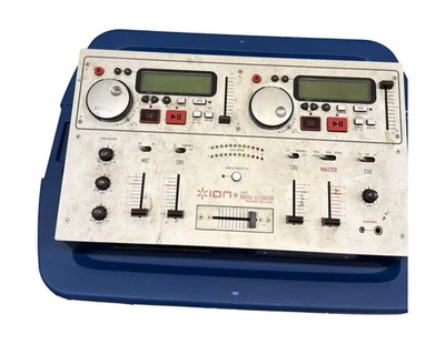 ION Digital DJ Station iCD02K Dual CD Mixer System - Image 1 of 4