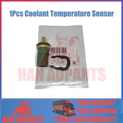 1Pcs 4 Pins OEM 059919501A Engine Coolant Temperature Sensor Fit Audi Volkswagen - Image 1 of 4