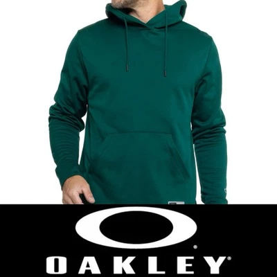 Size: Large Oakley hoodie Men's pullover Kangaroo Pocket Green Color - Image 1 of 4