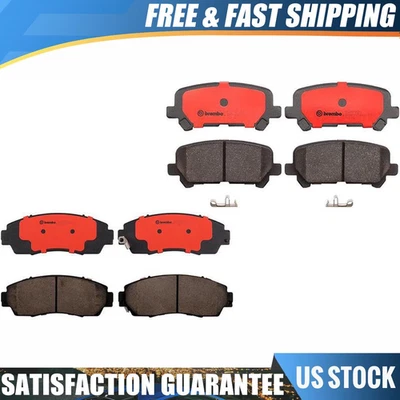 Juego de pastillas de freno Brembo delanteras y traseras de cerámica para Honda Odyssey 2011-2017 Foto 1 de 4