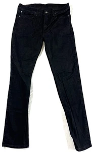 Levi’s 511 Slim Fit Herren Jeans Schwarz Denim W34 L34 Stretch Denim Hose - Bild 1 von 8