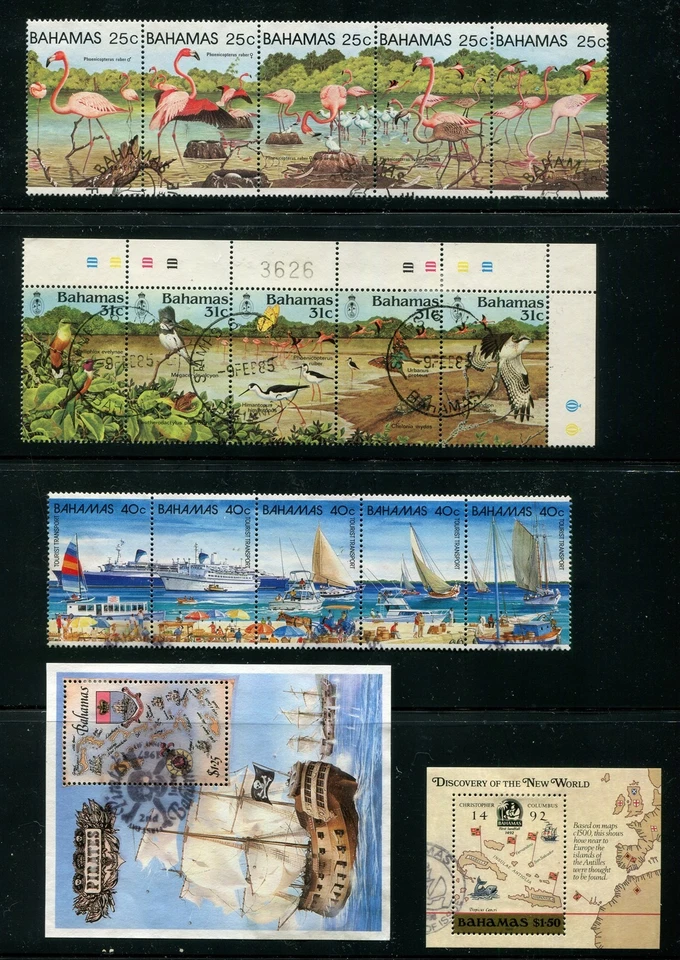 Bahamas #509, 568, 629, 634, 644 Used - Изображение 1 из 1