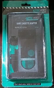 Aztec Video. VHS-C Cassette Adapter - Picture 1 of 2