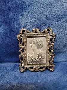 Cornice decorata vintage decorazione da parete vittoriana. 3,5x3" - Foto 1 di 7