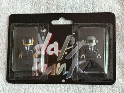 The Canvas Don Exclusive Daft Punk 2-pack Discovery Brick LEGO Mini Figure - Image 1 of 2