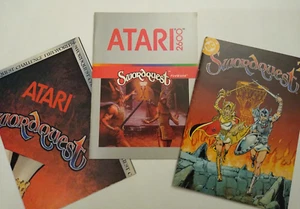 Swordquest #2 Fireworld Manual, Mini Comic & Poster. 1982 Originals Atari 2600 - Picture 1 of 15