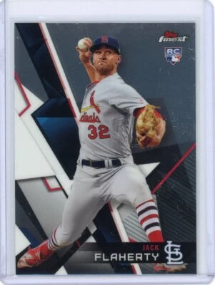 2018 TOPPS FINEST RC ROOKIE JACK FLAHERTY #14 CARDINALS MINT  - Image 1 of 2