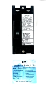 CUTLER HAMMER, EATON, CC2225, 225A, 240V, 2 POLE, CIRCUIT BREAKER *RECONDITIONED - Picture 1 of 1