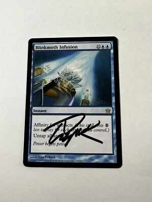 MTG Magic Blinkmoth Infusion Signed Artist Proof x1 5DN Fifth Dawn Alan Pollack - Image 1 of 2